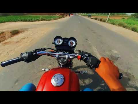 Yamaha YBz 125 0-100 ||  Top speed YBz