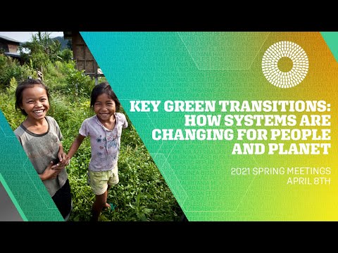 , title : 'Key Green Transitions: How Systems Are Changing for People and Planet | 2021 WBG-IMF Spring Meetings'