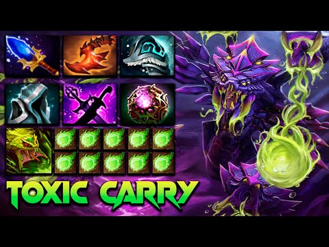 Venomancer - TOXIC CARRY - Dota 2 Pro Gameplay [Watch & Learn]