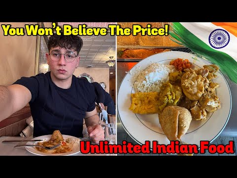 $15 ALL YOU CAN EAT Indian Buffet! 🇮🇳🍛 Unlimited Food, But How’s the Taste? Too Good to Be True 🤩🤑