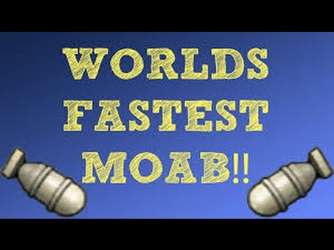 Insane Worlds fastest Moab !!♕ | 27 Seconds♕