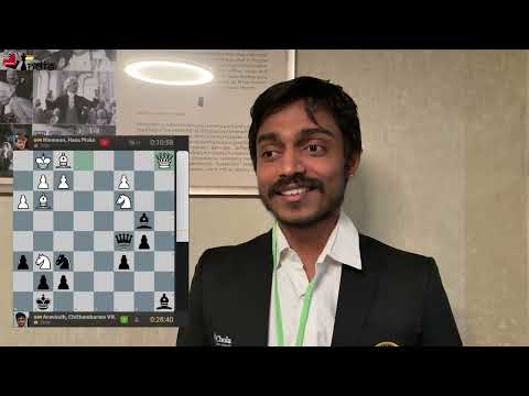 " I want to have my portrait here every year!" | Aravindh beats Hans | Prague Masters 2026