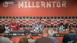 2. Spieltag | FCSP - SGD | Pressekonferenz nach dem Spiel