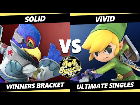 4o4 Smash Night 57 - Solid (Falco) Vs. Vivid (Toon Link) SSBU Ultimate Tournament