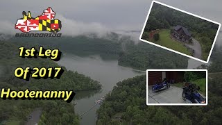1st Leg of Hootenanny 2017.  Riding to Tennessee And Enjoying The Cabin.  2017 Harley-Davidson SGS