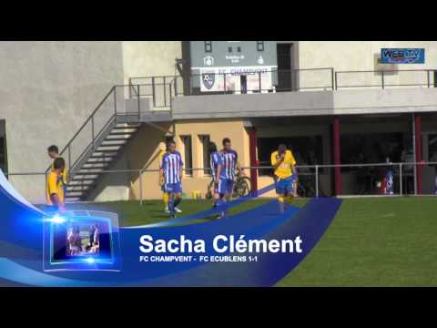 Les buts : FC Champvent-FC Ecublens 3-1