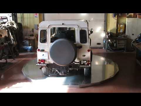 Plateforme tournante motorisée extra plate - 3 Ø : 4m, 4.5m ou 5m - Réf. PLEXD_3