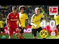 Borussia Dortmund vs. Bayer Leverkusen I 4-0 I Reus, Alcacer and Co. Score in Goal-Fest - Highlights