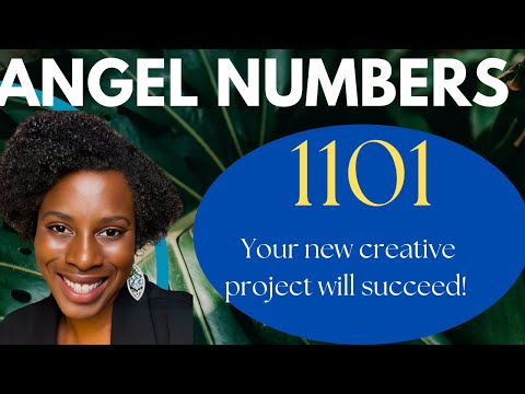 1101 Angel number message | This is a time of creation for you. #1101