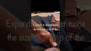 Travel Must-Have Alert - the Longchamp LE PLIAGE ORIGINAL TRAVEL BAG EXPANDABLE in Black