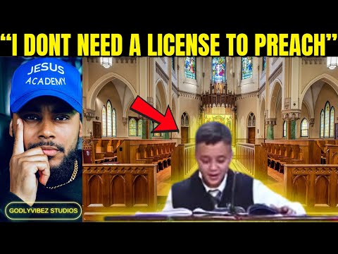 World gets shocked when Kid Preacher goes off in church!
