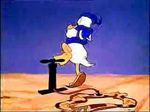 Donald Duck sfx - Donalds Tire Trouble
