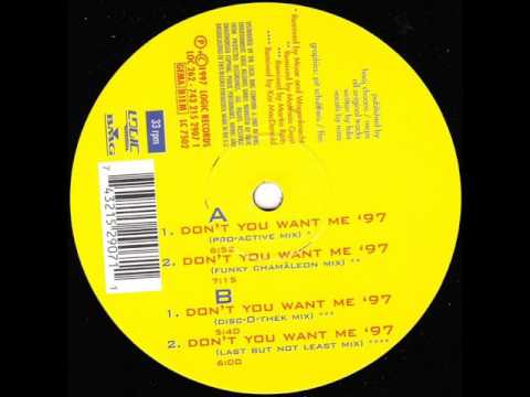 Disc-O-Thek - Don't You Want Me '97 (Pro Active Mix) 1997