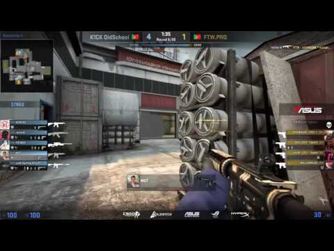 AlienTech CS:GO League Season II By ASUS -  Ronda 3 - Team FOR THE WIN vs K1CK OLDSCHOOL