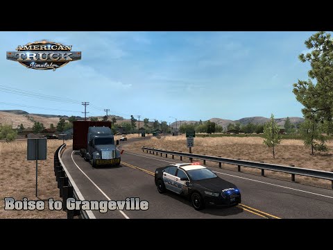 Boise to Grangeville - Special Transport - Peterbilt 579 - American Truck Simulator 1.38