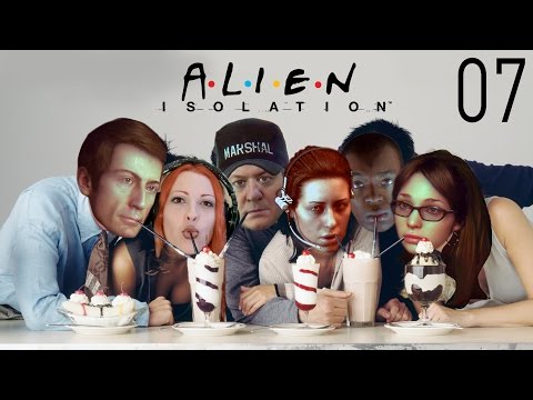 ALIEN Isolation Walkthrough Part 7 - Back with my Friends
