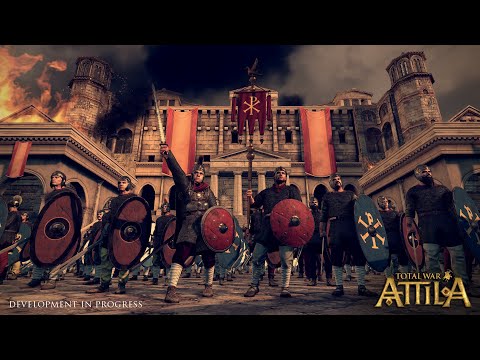 Total War: Attila. Western Roman Empire. Part 1. Legendary.