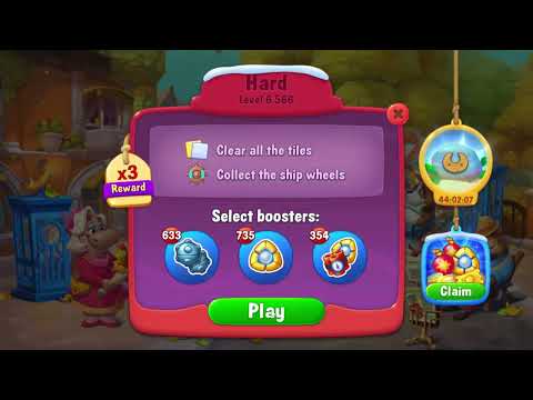 Fishdom 6566 Hard Level - 13 moves - NO BooSTERS