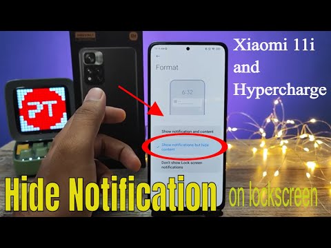 How to Disable Notification on Lockscreen in Xiaomi 11i and Xiaomi 11i Hypercharge