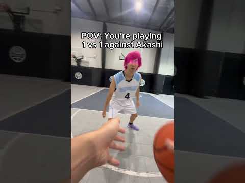 Akashi Seijuro in real life🏀#kurokonobasket #kuroko #anime #akashi #pov #basketball #cosplayer #fyp