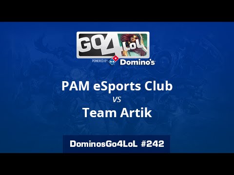 PAM eSports Club vs. Team Artik - Cuartos - Domino's Go4LoL #242