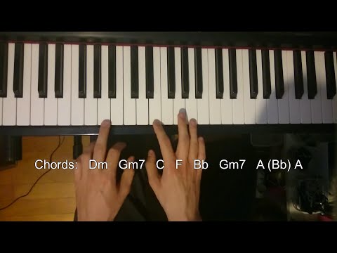 Geoff Bastow: Daytime Drama (Dumped) - Piano tutorial