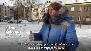 Lives In Ruins: Family Homes Razed In Russia
