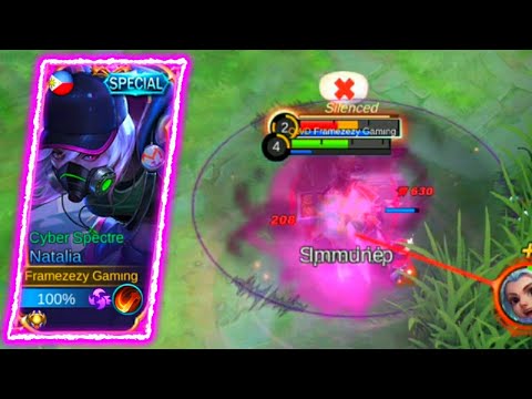 NATALIA 3 MINUTES LEGENDARY | THIS IS HOW YOU CARRY THE WHOLE TEAM USING NATALIA - MLBB