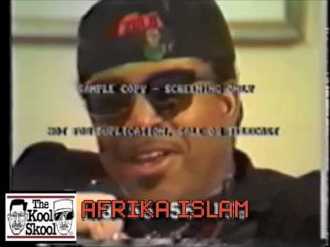RARE Afrika Islam/Mr X/ZULU NATION 1990 Era T.V. Interview From N.Y. T.V. *The Kool Skool Exclusive*