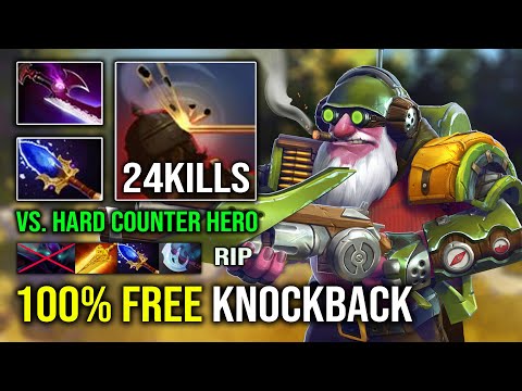 How to Play Sniper Against Hard Counter Spectre with Scepter Ulti Stun 4x Wraith Band Dota 2