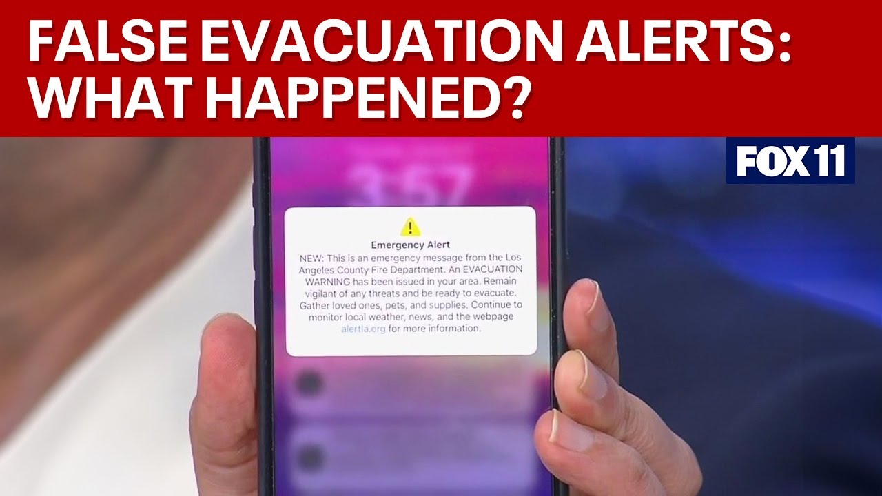 Accidental emergency alerts sent by computer, not 'human-driven'