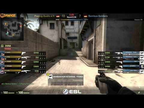 Bambus-Soldiers vs. Playing Ducks | Achtelfinale, EPS Winter 2014 Cup #1 | (de_mirage)