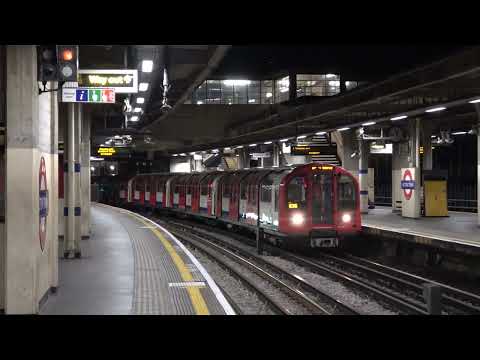 Refurbished with New Motor Sounds! London Underground 1992 Stock on the Piccadilly Line