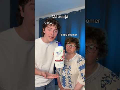 Diferențe între noi și bunici pentru păr cu Head&Shoulders #headandshoulders #faramatreata
