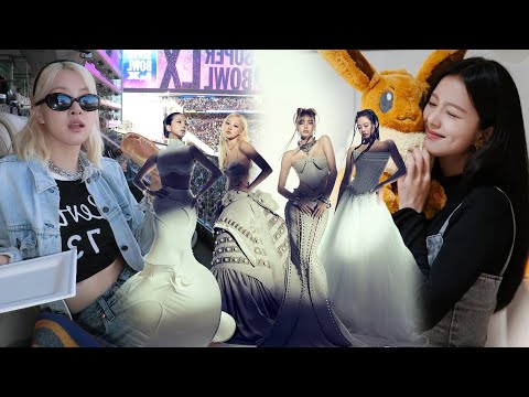 BLACKPINK reveal GO lyrics?  Rosé & Jisoo 2026 Super Bowl Buzz, Lisa SHISEIDO GA