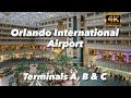 Orlando International Airport MCO Terminals A, B & C - Orlando, Florida | Walkthrough