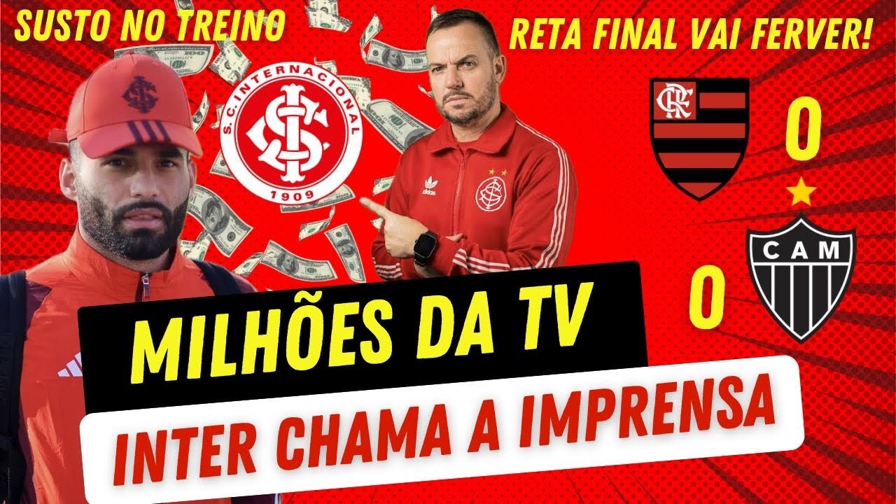 INTER CONVOCA IMPRENSA | OS MILHÕES QUE ESTÃO ENTRANDO | O FUTURO DO CLUBE | SUSTO E RETA FINAL