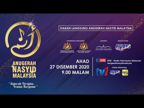 Rakaman Anugerah Nasyid Malaysia 2020 | 27 Disember 2020 | RTM TV1