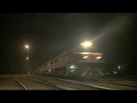 SBR/SCT 9721V & Triple VL Class Locomotives (10/11/2017) - PoathTV Australian Trains & Railways