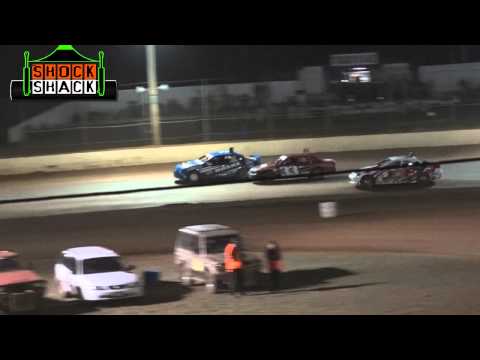 Modified Sedans - Heat 9 - Australian Title - Carrick Speedway - 03.04.15