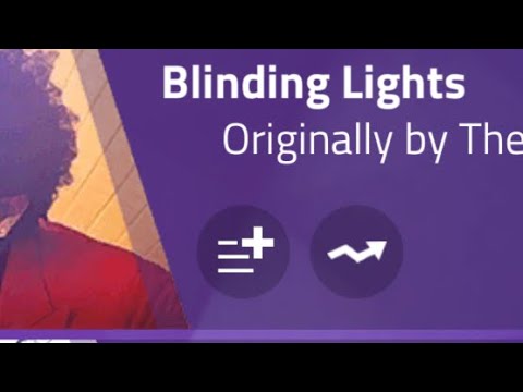 Blinding Lights in Magic Tiles 3 (Requested song)