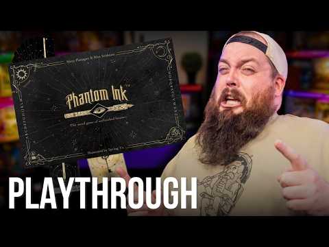Phantom Ink Returns! The Best Party Board Game!