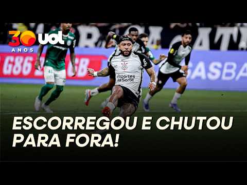 PÊNALTI PERDIDO POR MEMPHIS DEPAY POR OUTRO ÂNGULO! VEJA IMAGENS DO LANCE   DE DENTRO DO CAMPO