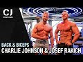 Back & Biceps Workout | Charlie Johnson & Josef Rakich!