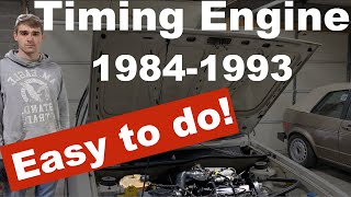 VW Mk1 Mk2 & Citi Golf Static Ignition Timing - NO Timing Light Needed!