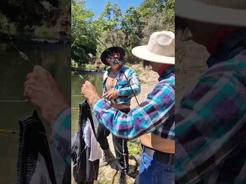 Los compadres pescando en san lorenzo ahuachapan #comedia #humor #vaqueros
