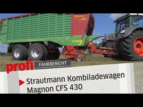 Dicke Dinger mit Gummifinger: Strautmann Magnon CFS 430 | profi #Fahrbericht