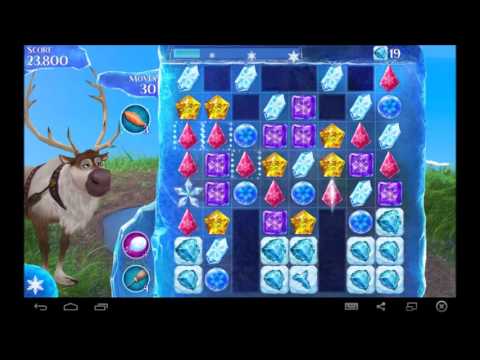 Frozen Free Fall  Level 127  - Disney’s #1 puzzle game - New update