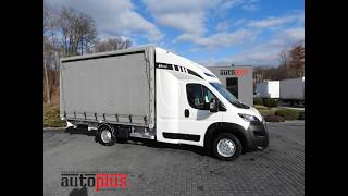 Peugeot BOXER TARPAULIN 8 PALLETS WEBASTO CRUISE CONTROL LED LIGHTS AIR  tarpaulin truck < 3.5t | Image 4 - Autoline