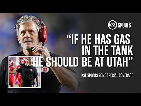 BREAKING: Reaction to Kyle Whittingham Target to be Michigan Head Coach | KSL Sports Zone